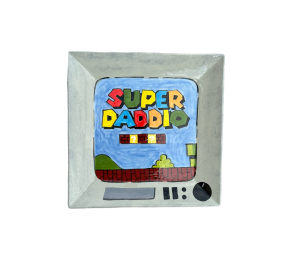 Allen - Color Me Mine Super Daddio Plate