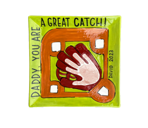 Allen - Color Me Mine Handprint Baseball