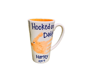 Allen - Color Me Mine Hooked on Dad Mug