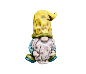 Allen - Color Me Mine Wood Carved Gnome