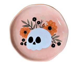 Allen - Color Me Mine Freaky Salad Plate